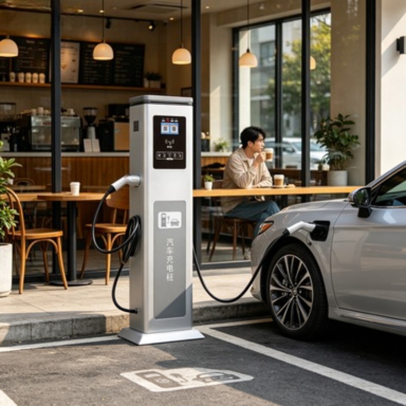 Portable Dc Fast Charger 20Kw Ccs2 - 20kW 30kW Pengisi Daya Cepat DC