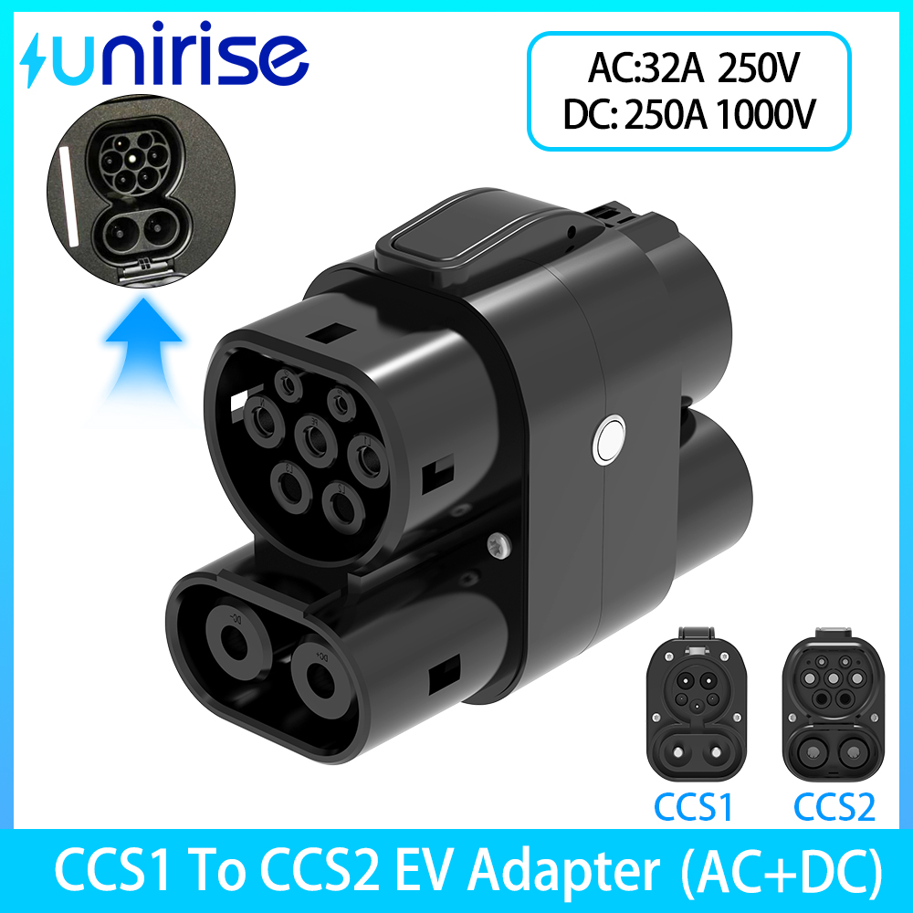 Ccs2 To Ccs1 Fast Charge Adapter 250Kw - Adaptor EV CCS1 ke CCS2, Konverter