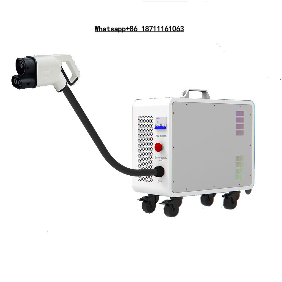Portable Dc Fast Charger 20Kw Ccs2 - Pengisi Daya Mobil Listrik Portabel Tunggal