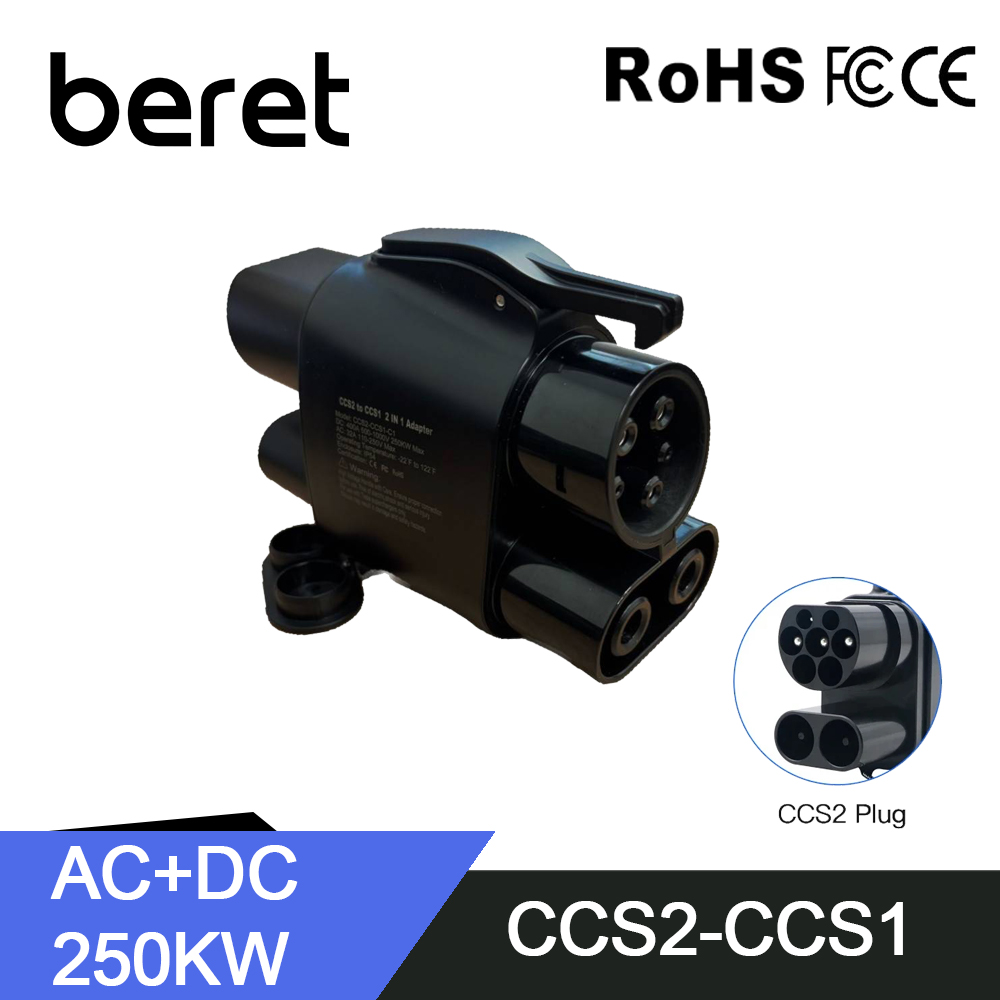 Pengisi Daya BERET CCS2 Ke CCS - Ccs2 To Ccs1 Fast Charge Adapter 250Kw ulasan dan harga